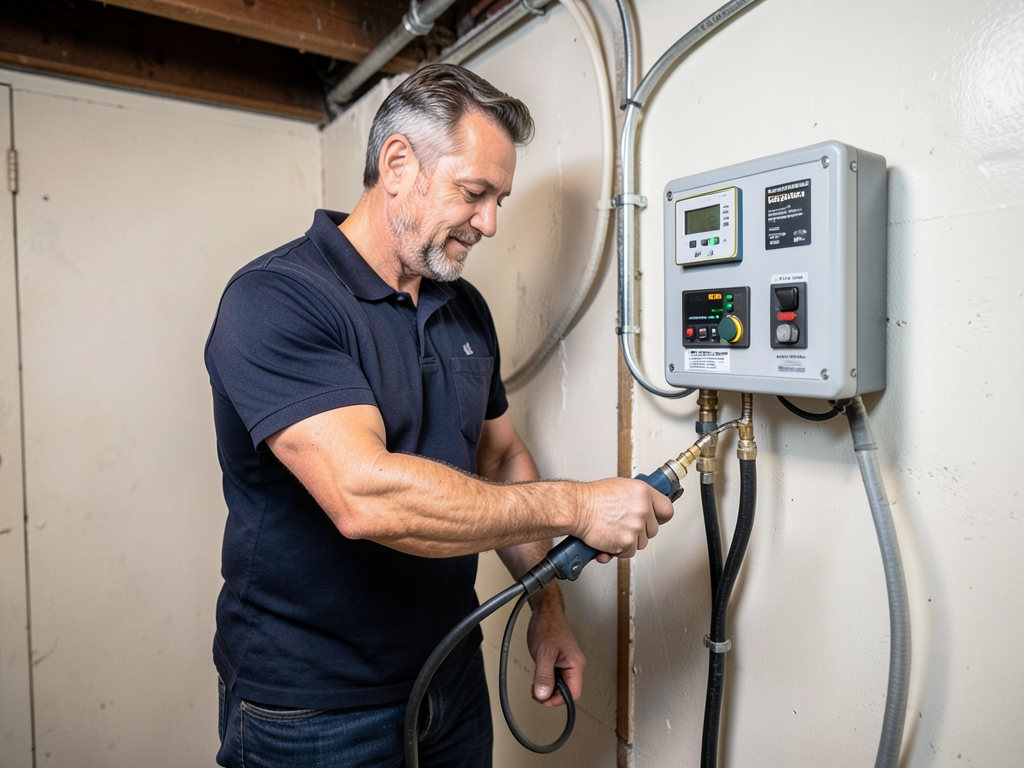 Adding a battery backup to your sump pump before t
