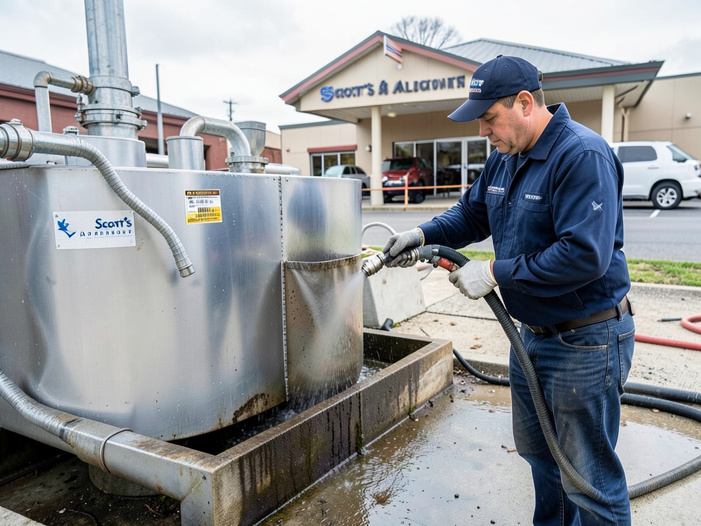 Grease trap cleaning services for restaurants and