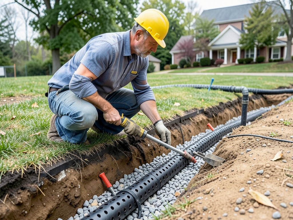 How to fix standing water in your yard before it d