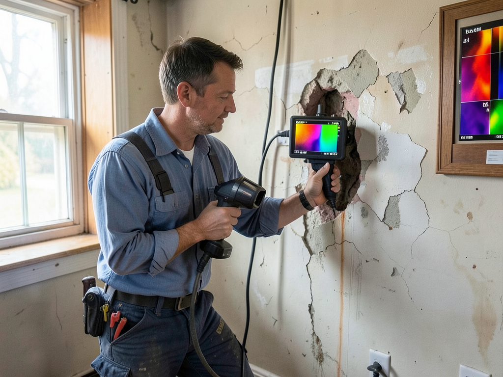 Identifying and fixing hidden water leaks in churc