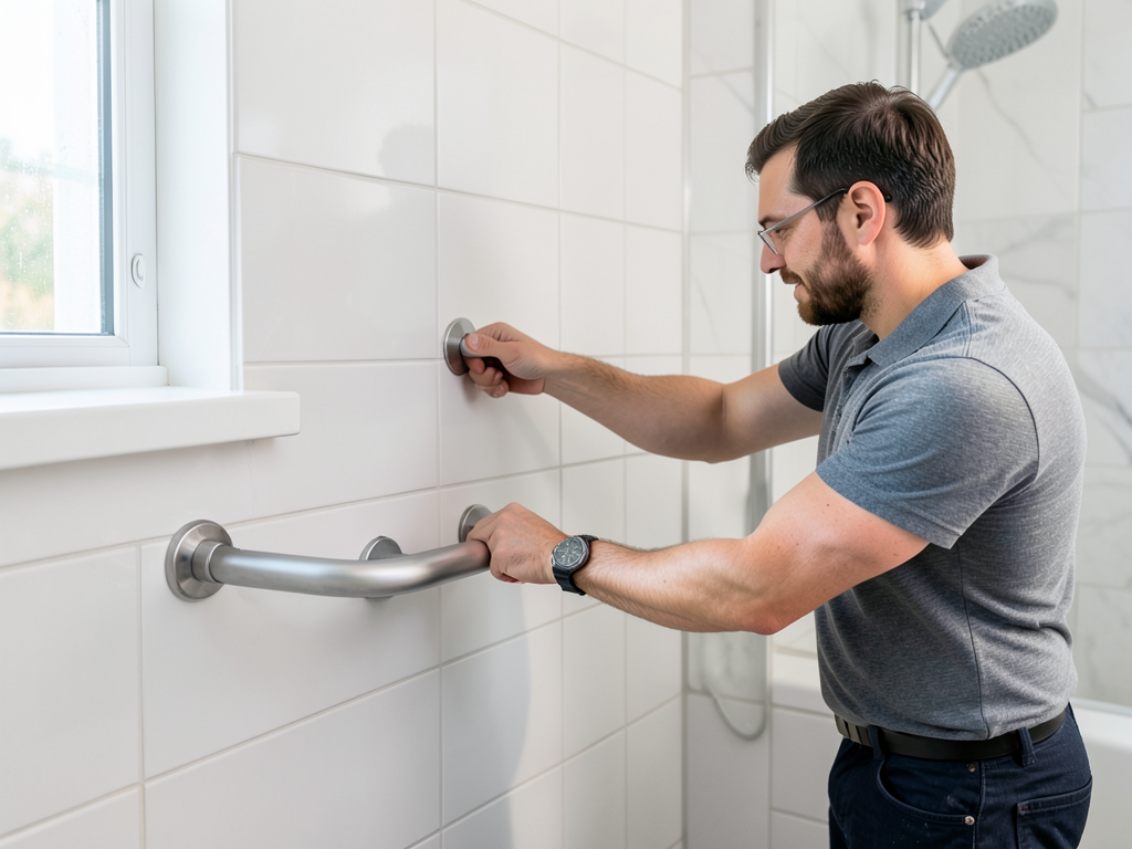Planning an accessible bathroom for aging parents