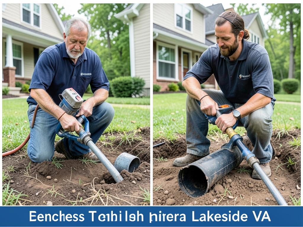 Replacing the old cast iron drain pipes in your la