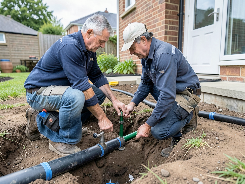 Running a new gas line for your fireplace or kitch