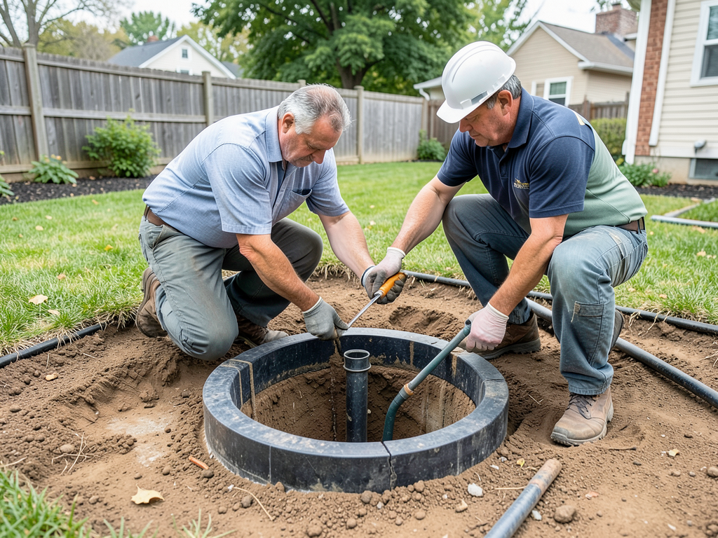 Solving Standing Water Issues with a Dry Well in Your South Side Backyard