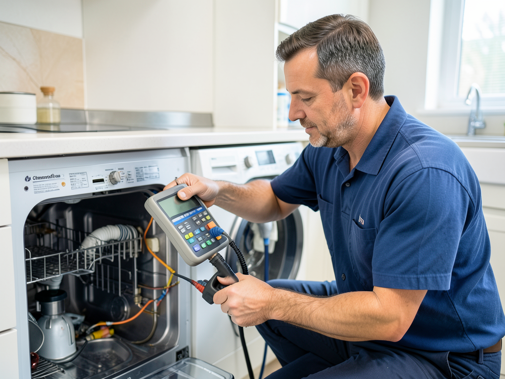 Why water is pooling at the bottom of your dishwas